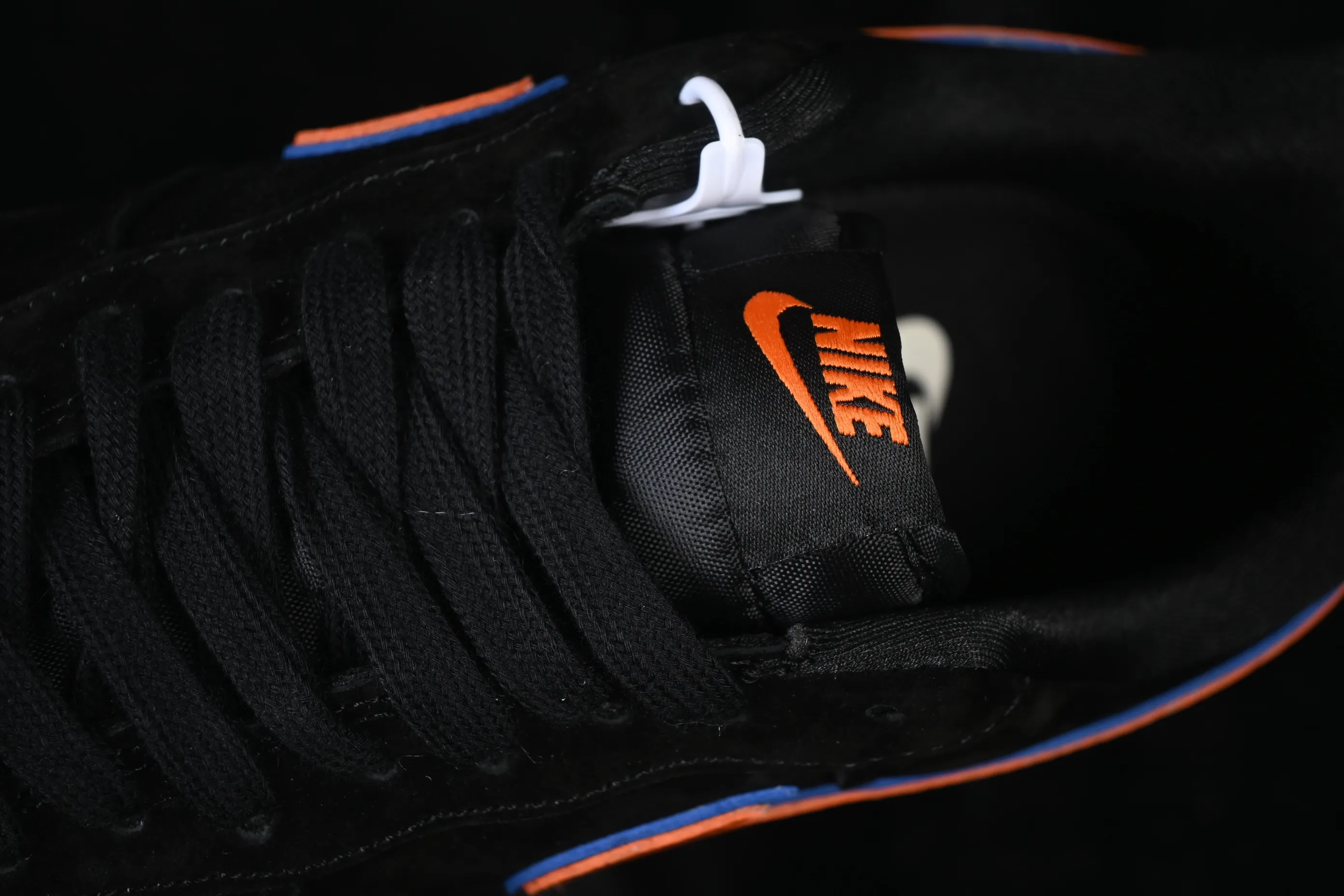 All categories Nk Air Force 1 Air Force series Nk Air Force 1 Low Air Force low-top Nike Air Force 1'07 Low black suede orange hook Air Force 1 low-top casual sneakers FV3694-109